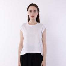 画像をギャラリービューアに読み込む, Sleeveless tops in White