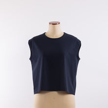 画像をギャラリービューアに読み込む, Sleeveless tops in Navy