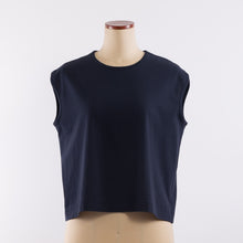 画像をギャラリービューアに読み込む, Sleeveless tops in Navy