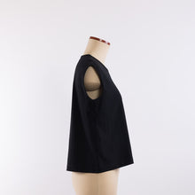 画像をギャラリービューアに読み込む, Sleeveless tops in Black