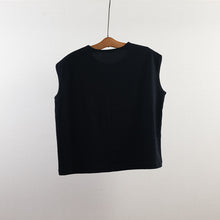 画像をギャラリービューアに読み込む, Sleeveless tops in Black