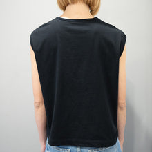 画像をギャラリービューアに読み込む, Sleeveless tops in Black