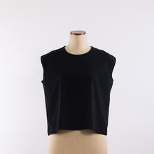 画像をギャラリービューアに読み込む, Sleeveless tops in Black