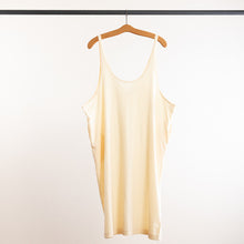 Load image into Gallery viewer, Wide open slip dress in Ecru