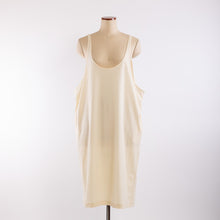 Load image into Gallery viewer, Wide open slip dress in Ecru