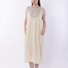 画像をギャラリービューアに読み込む, Wide open slip dress in Ecru