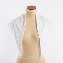 Load image into Gallery viewer, Cotton stretch shawl in White