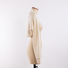 画像をギャラリービューアに読み込む, Cotton/Wool Sweat sleeve scarf in Ecru