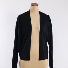 Load image into Gallery viewer, V-neck multi cardigan in Black