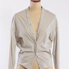 Load image into Gallery viewer, V-neck multi cardigan in Light gray