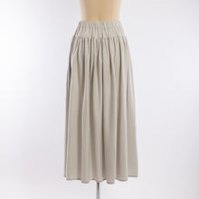 画像をギャラリービューアに読み込む, Petticoat long skirt in Light gray