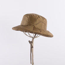 画像をギャラリービューアに読み込む, M-65 Quilt bucket hat with strings in Olive