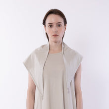 画像をギャラリービューアに読み込む, Cotton stretch shawl in Light Gray
