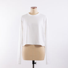 Load image into Gallery viewer, Way long sleeve T in White
