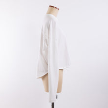 Load image into Gallery viewer, Way long sleeve T in White
