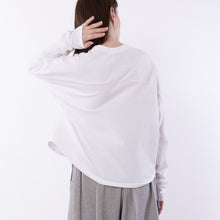 画像をギャラリービューアに読み込む, Way long sleeve T in White
