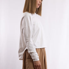 Load image into Gallery viewer, Way long sleeve T in White
