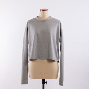 Way long sleeve T in Top gray