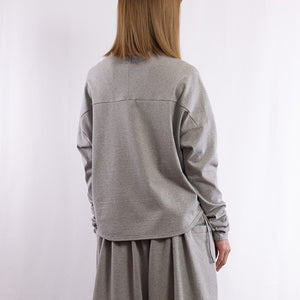 Way long sleeve T in Top gray