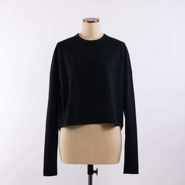 Way long sleeve T in Black