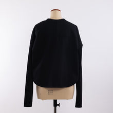 画像をギャラリービューアに読み込む, Way long sleeve T in Black
