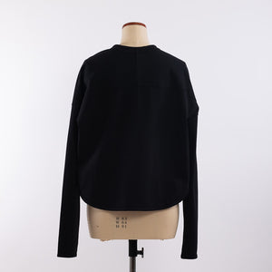 Way long sleeve T in Black