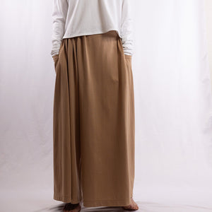 Way wide pants in Mocha