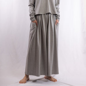 Way wide pants in Top gray