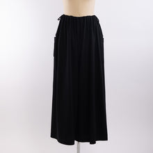 画像をギャラリービューアに読み込む, Way wide pants in Black
