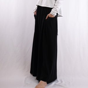 Way wide pants in Black