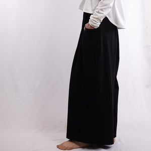 Way wide pants in Black