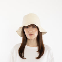 画像をギャラリービューアに読み込む, Minimal mid-brim hat in Natural
