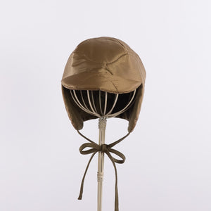 M-65 Quilt cap with ear cover in Olive