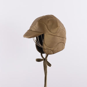 M-65 Quilt cap with ear cover in Olive