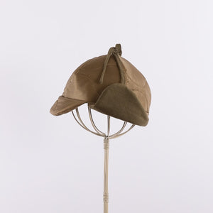 M-65 Quilt cap with ear cover in Olive