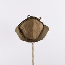 画像をギャラリービューアに読み込む, M-65 Quilt cap with ear cover in Olive
