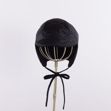 画像をギャラリービューアに読み込む, M-65 Quilt cap with ear cover in Black
