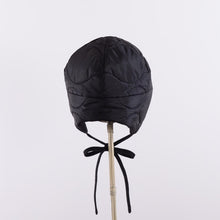 画像をギャラリービューアに読み込む, M-65 Quilt cap with ear cover in Black
