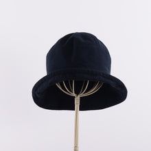 画像をギャラリービューアに読み込む, Washed dome hat in Navy
