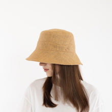 画像をギャラリービューアに読み込む, Embedded Ribbon Mid-brim Hat in Natural
