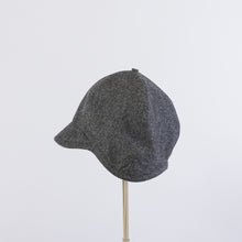 画像をギャラリービューアに読み込む, Washed wool Helmet shaped cap
