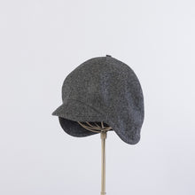 画像をギャラリービューアに読み込む, Washed wool Helmet shaped cap
